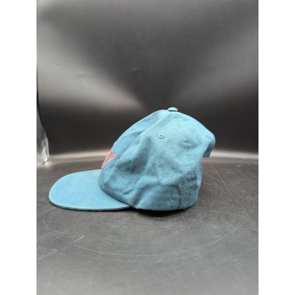 OBEY Hat Snapback Cap TEAL Embroidered Logo Skate Streetwear WORLDWIDE - Picture 2 of 6